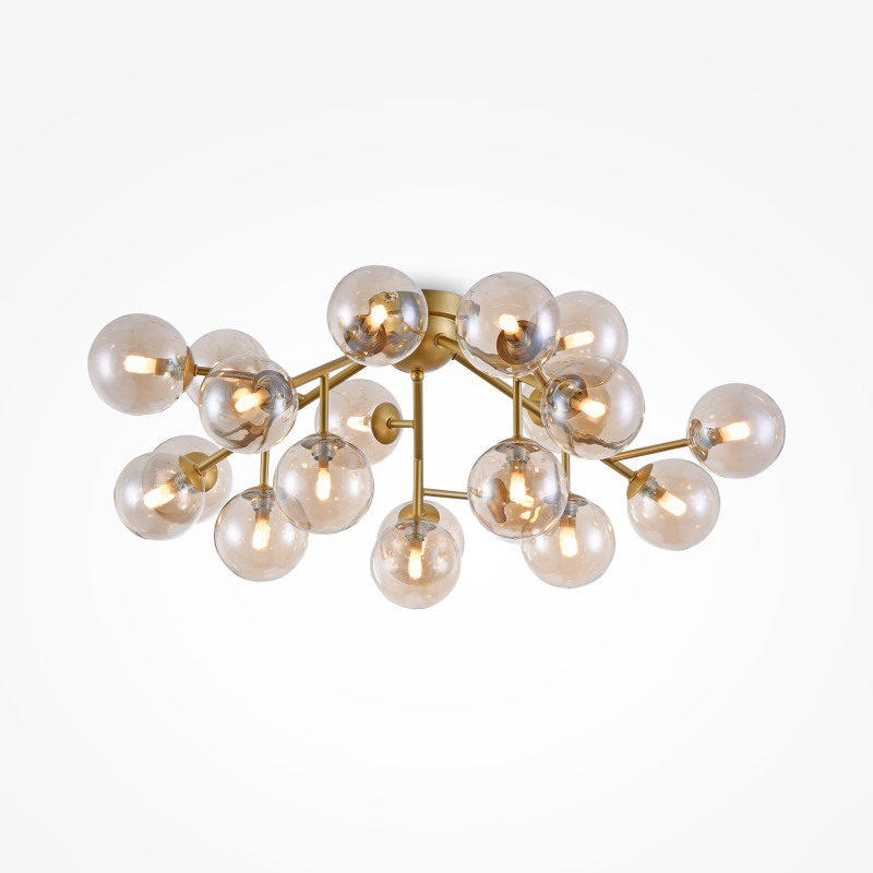 Потолочная люстра Maytoni Dallas MOD545PL-20G, диаметр 75 см, золото