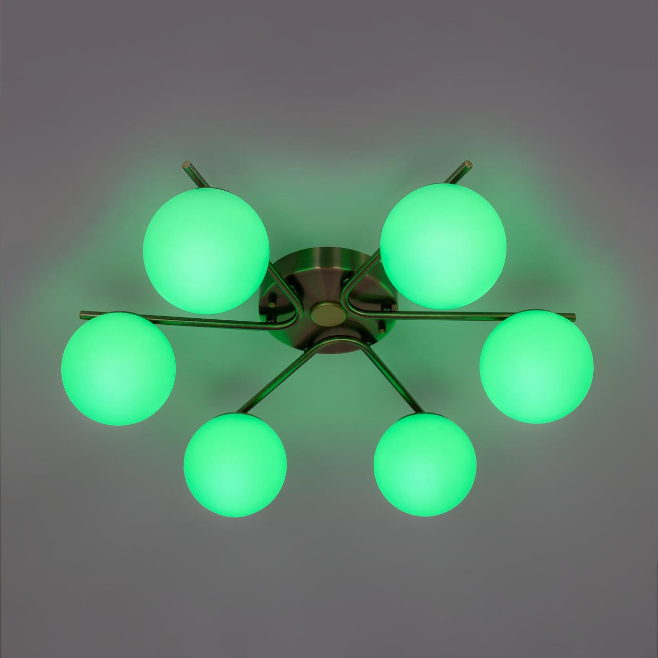 Светильник 66 см, 70W, 3000-5500K, Citilux Адам Смарт CL228A163 RGB LED, бронза