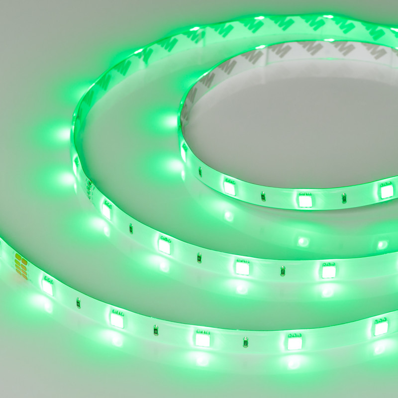 Лента герметичная RTW-SE-B30-10mm 24V RGB (7.2 W/m, IP65, 5060, 5m) (Arlight, 7.2 Вт/м, IP65) 021732(2). Цена указана за 5 метров. Продается кратно 5 метрам.