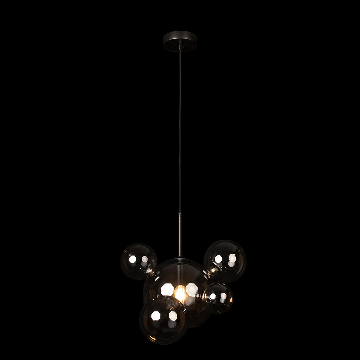 Подвесной светильник 41*31 см, 1*E14*40W LOFT IT Bolle 2029-P6 mini черный
