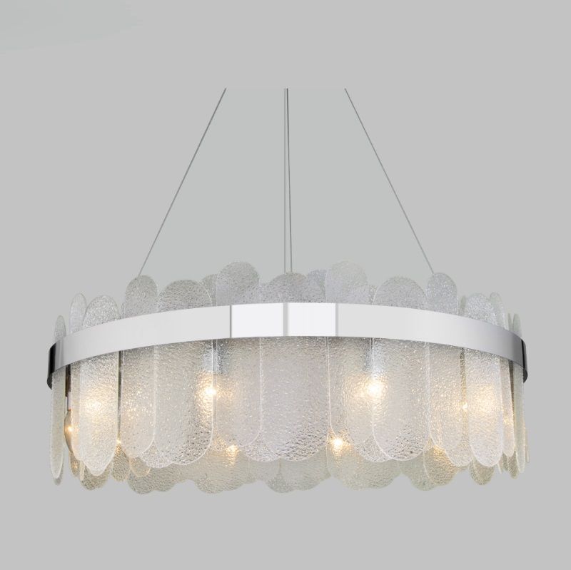 Светильник MD.6035 СHROME/ХРОМ D800/H1200/14/G9/40W PETAL DZN22-05