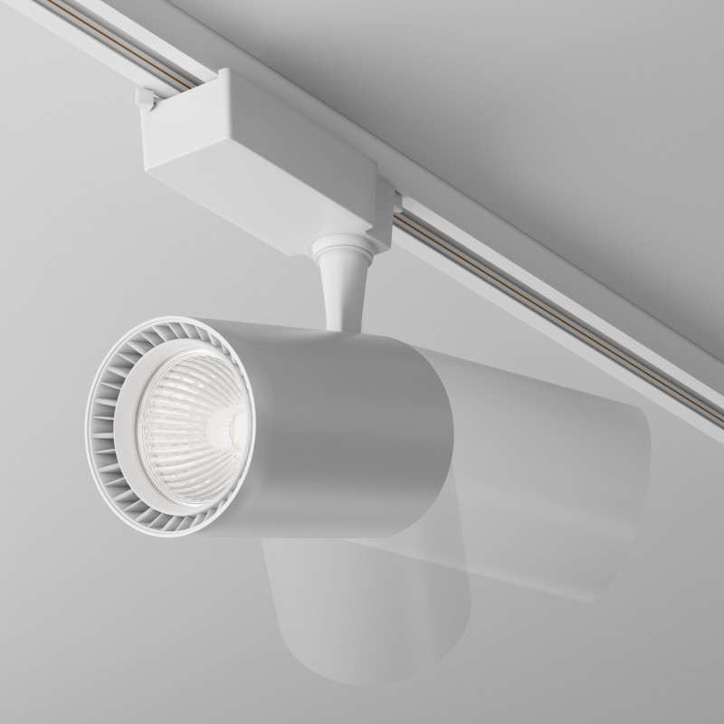 Светильник 9 см, 15W, 4000K, Maytoni Technical TR003-1-15W4K-W-W, белый