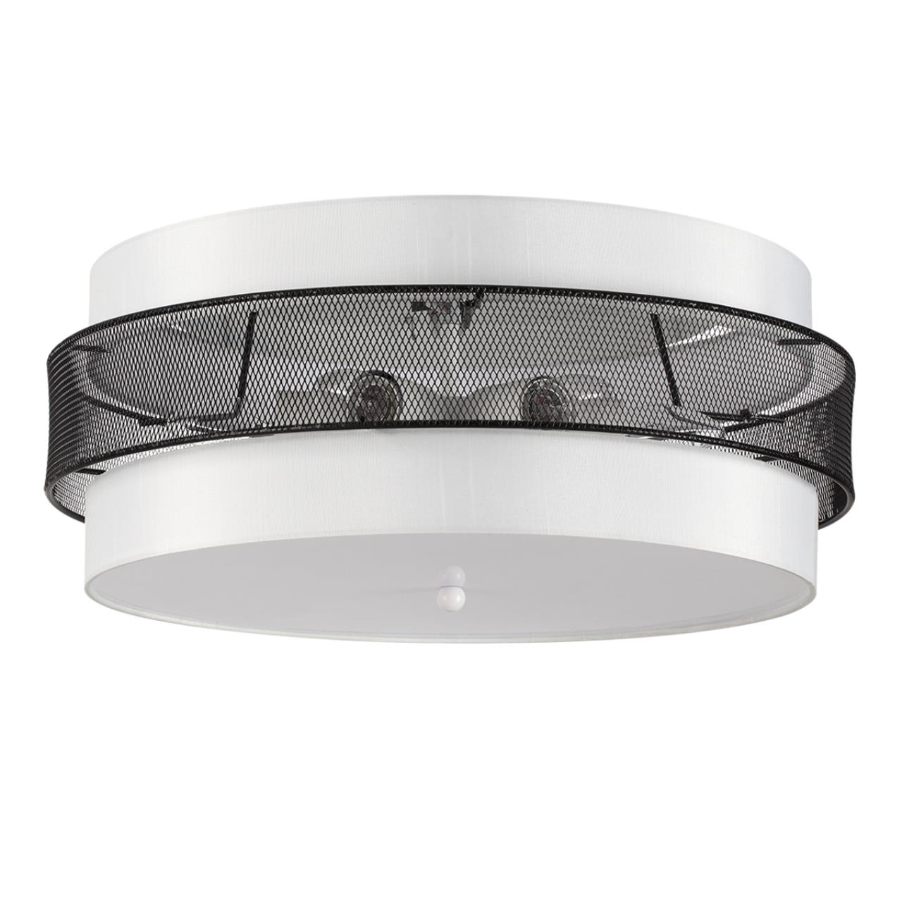 Потолочный светильник 50*20 см, 5*E27 Lumion ANIMAISA 8002/6C черный, белый