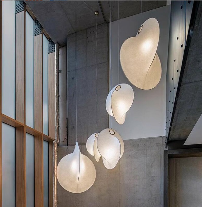 Светильник DZN-45601 БЕЛЫЙ D500*650/H1000/1/LED/./4000K зол. кольцо FLOS by Michael Anastassiad