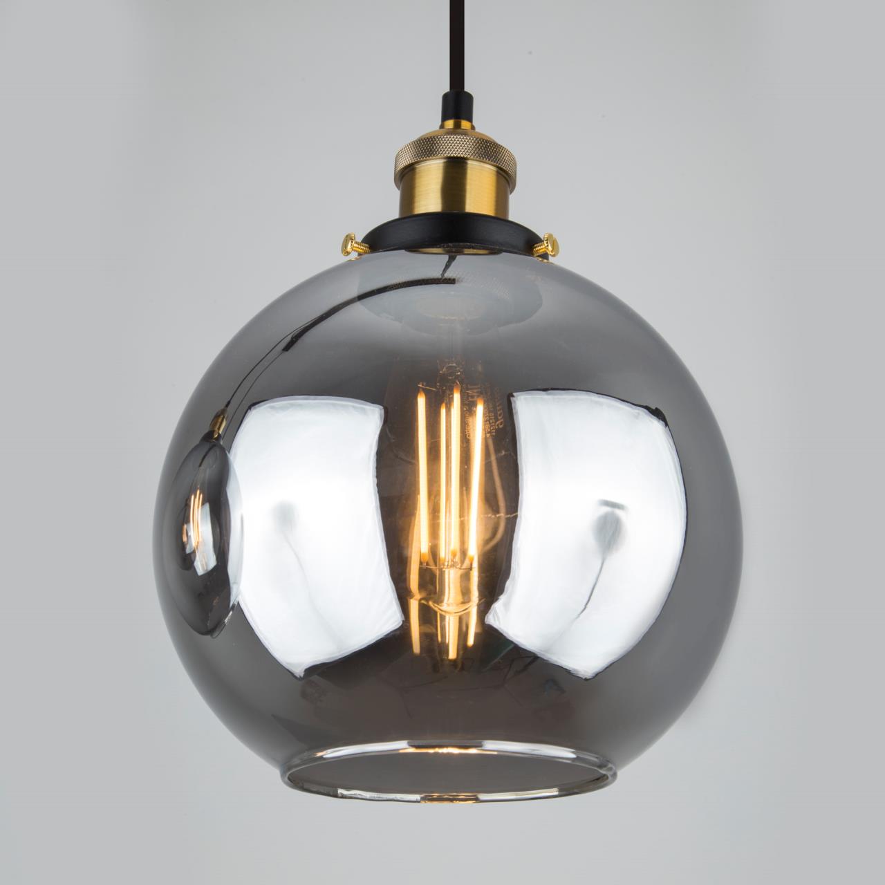 Подвесной светильник 78*18*140 см, Е 27 3x60W, Черный, Золото MODEMODERN MD.1153.680