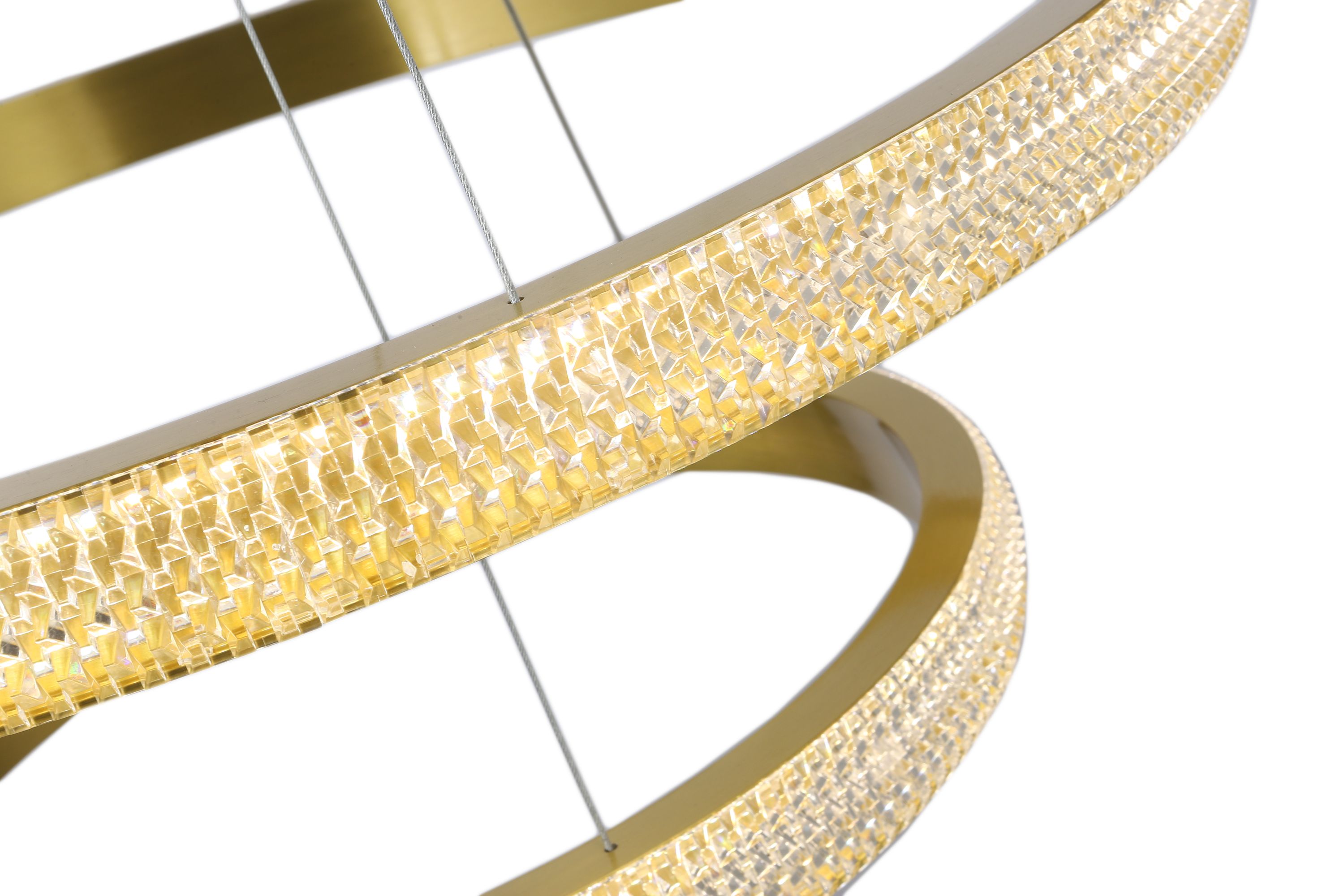 Светильник подвесной 40/60/80 см, LED 63W 3000/4000/6000K бронза Zortes Lidia ZRS.30110.63