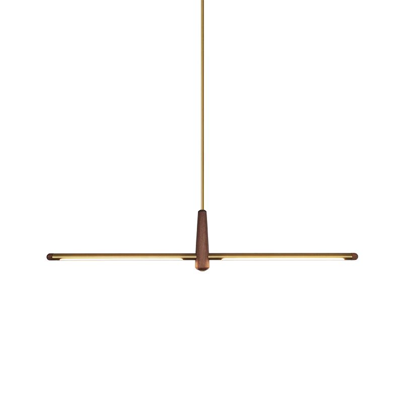 Светильник KIEL L150 150*5*24 см, 1*LED*30W, ImperiumLoft KIEL01, Коричневый, Латунь