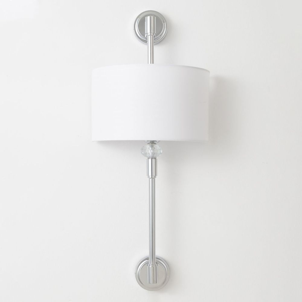 Бра 69 см, Crystal Lux VINTAGE AP2 CHROME, хром