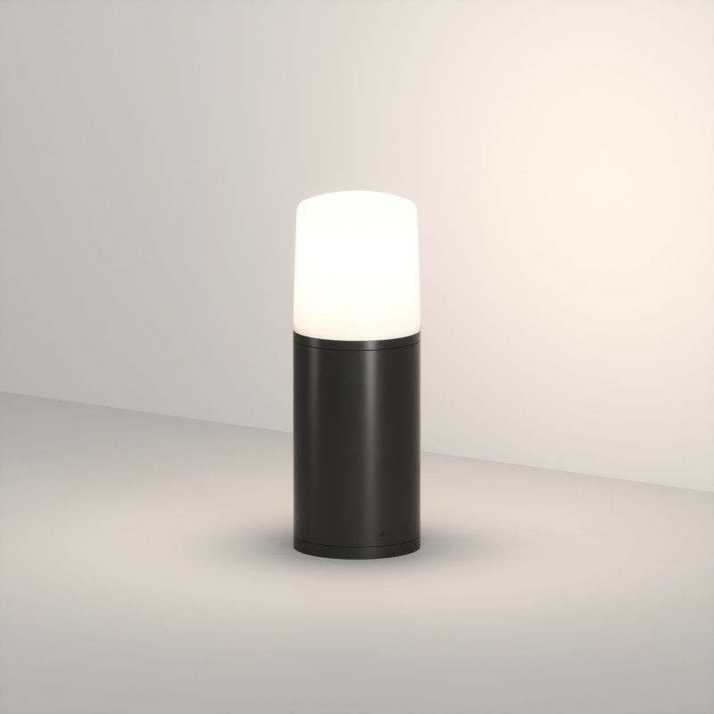Садово-парковый светильник *10,8*30- см, 1*E27*18W, Denkirs Nord DK9743-BK, черный алюминий