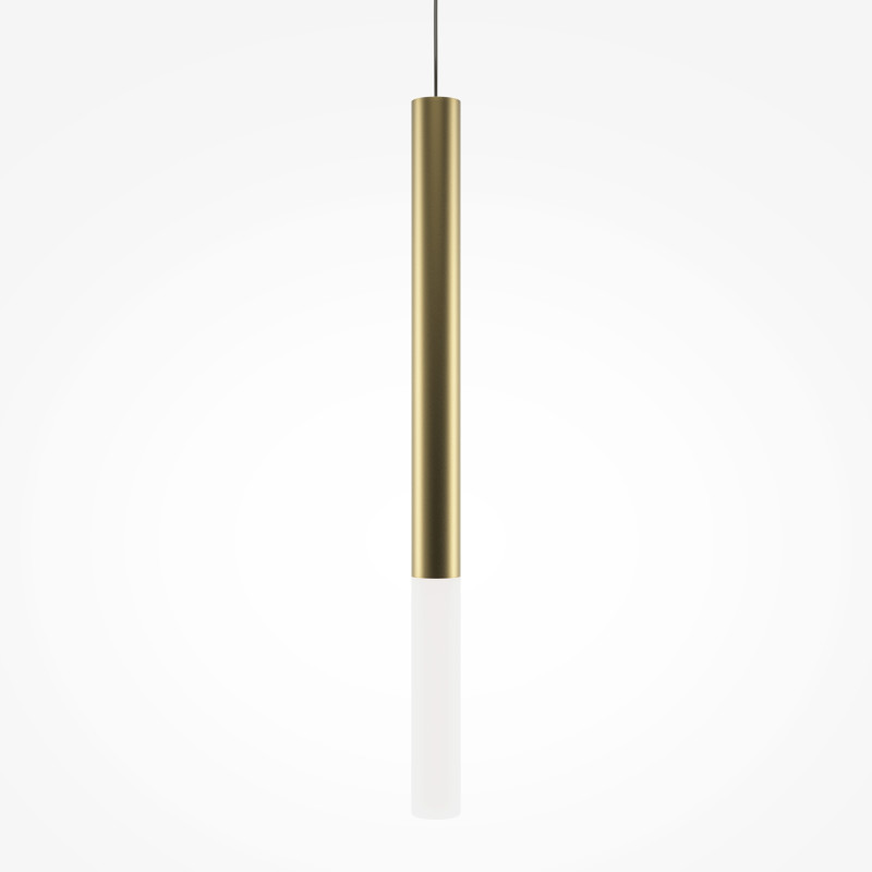 Подвесной светильник 3*3*357 см, LED, 6W, 4000К, Maytoni Pro Shade MOD157PL-L6GK золотой