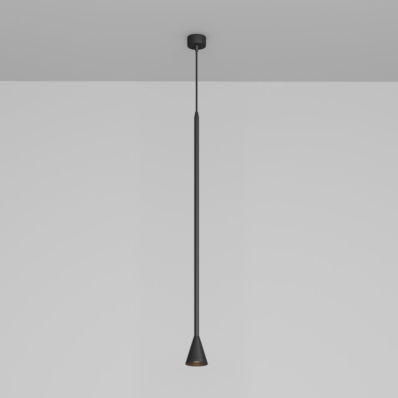 Подвесной светильник 7,5*7,5*182 см, 1*GU10, 40W, Maytoni Technical ARROW P064PL-01B-1 черный