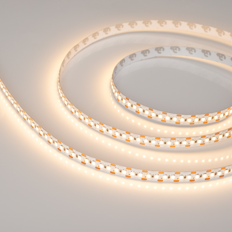 Лента RT-A168-10mm 24V Warm2700-CX2 (17.3 W/m, IP20, 2835, 5m) (Arlight, 17 Вт/м, IP20) 028739(2). Цена указана за 5 метров. Продается кратно 5 метрам.