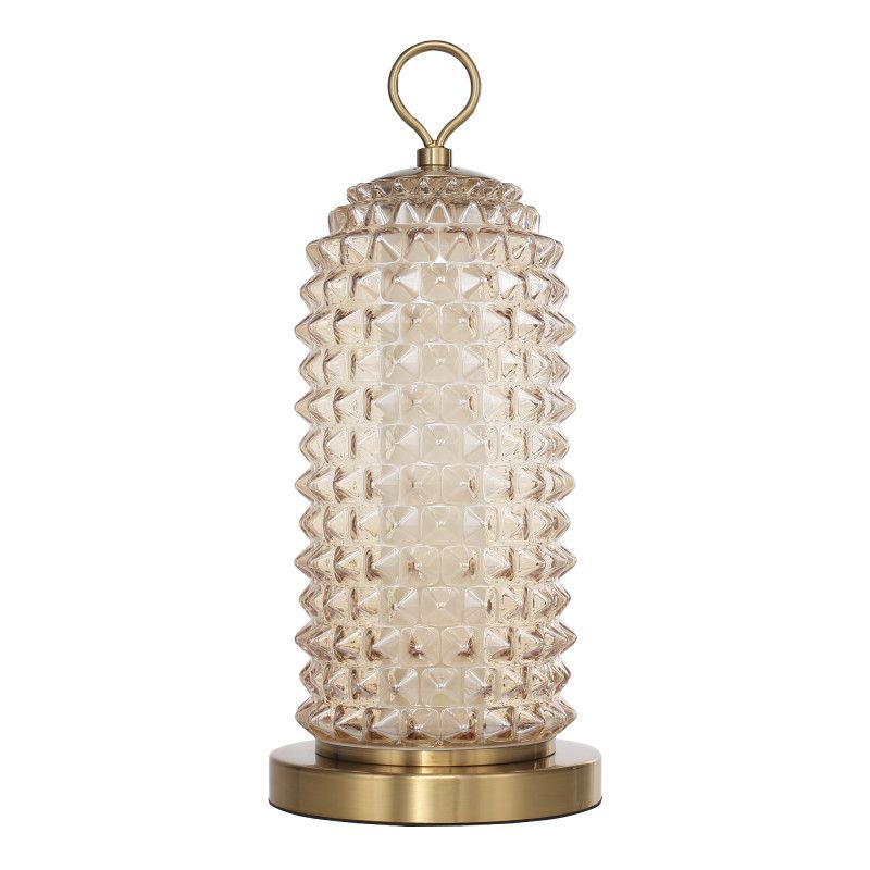 Настольная лампа 18*41 см, 1*LED*12W, 4000K, ST-Luce Saguaro SL6144.304.01, латунный