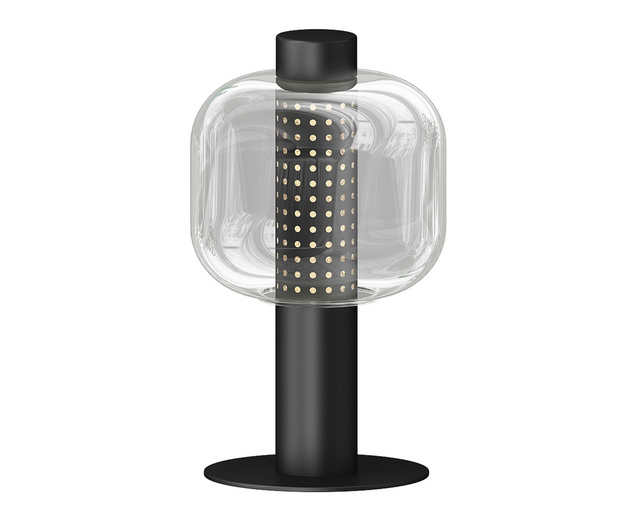 Настольная лампа 41 см, Kink Light 07710-T,19(21), черный