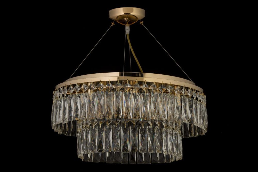 Люстра подвесная *50*27 см, 8*G9*40W, Arti Lampadari Acquaro Acquaro E 1.5.D50.100 GP, золото