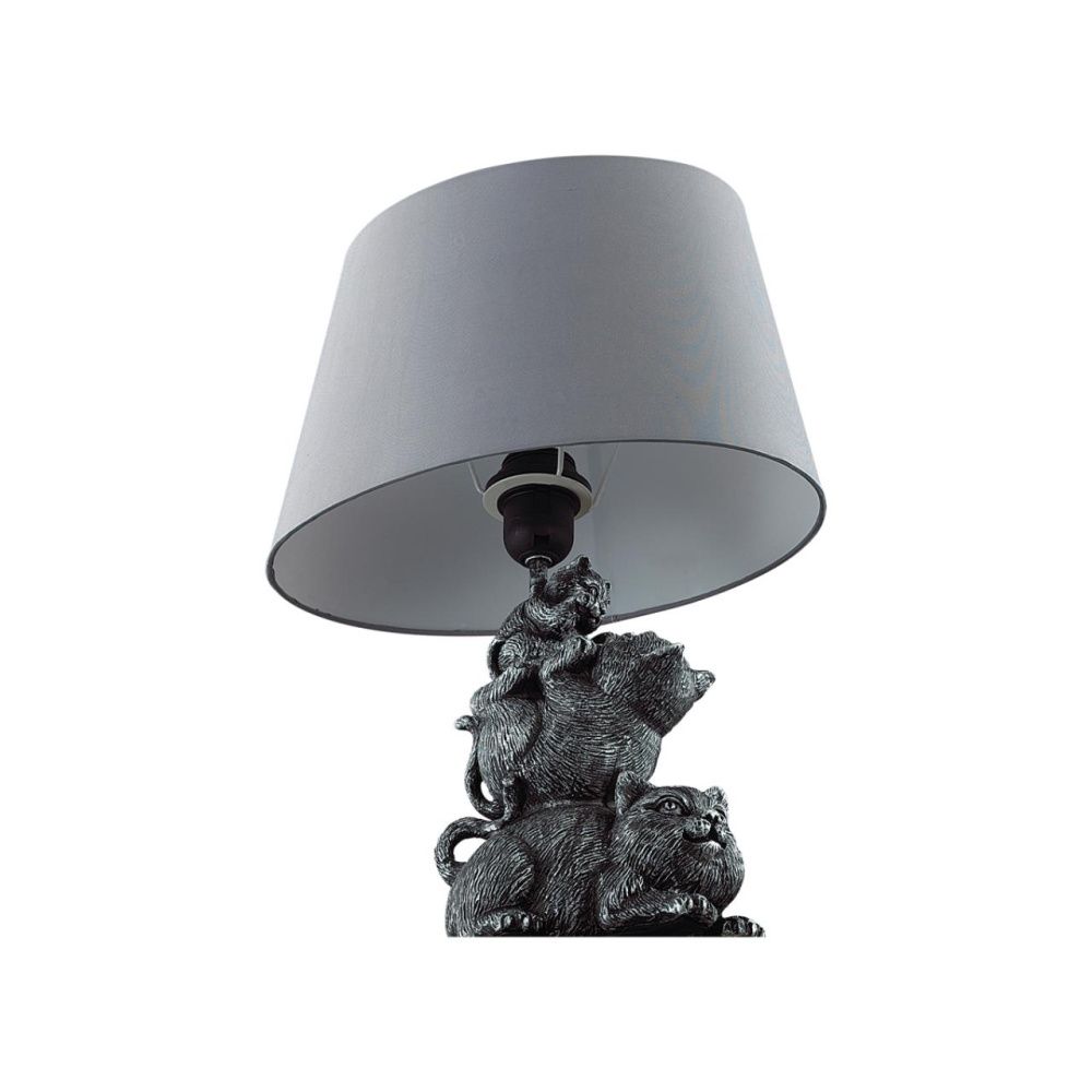 Настольная лампа 31,5*20,5*44 см, 1*E27*60W, Lumion Catty 8128/1T, серый