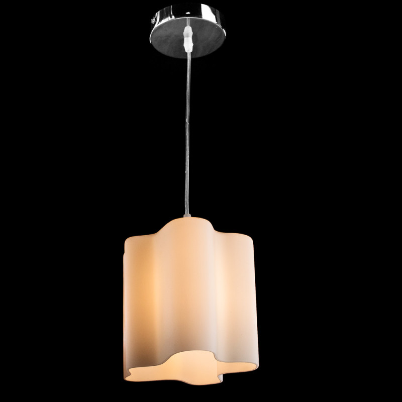 Подвесной светильник Arte Lamp A3479SP-1CC, белый/хром