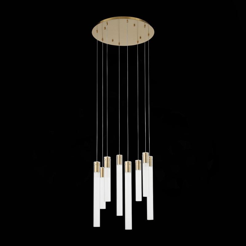 Люстра подвесная 60 см, 40W, 4000K ST LUCE TERNI SL1229.303.08 Латунь