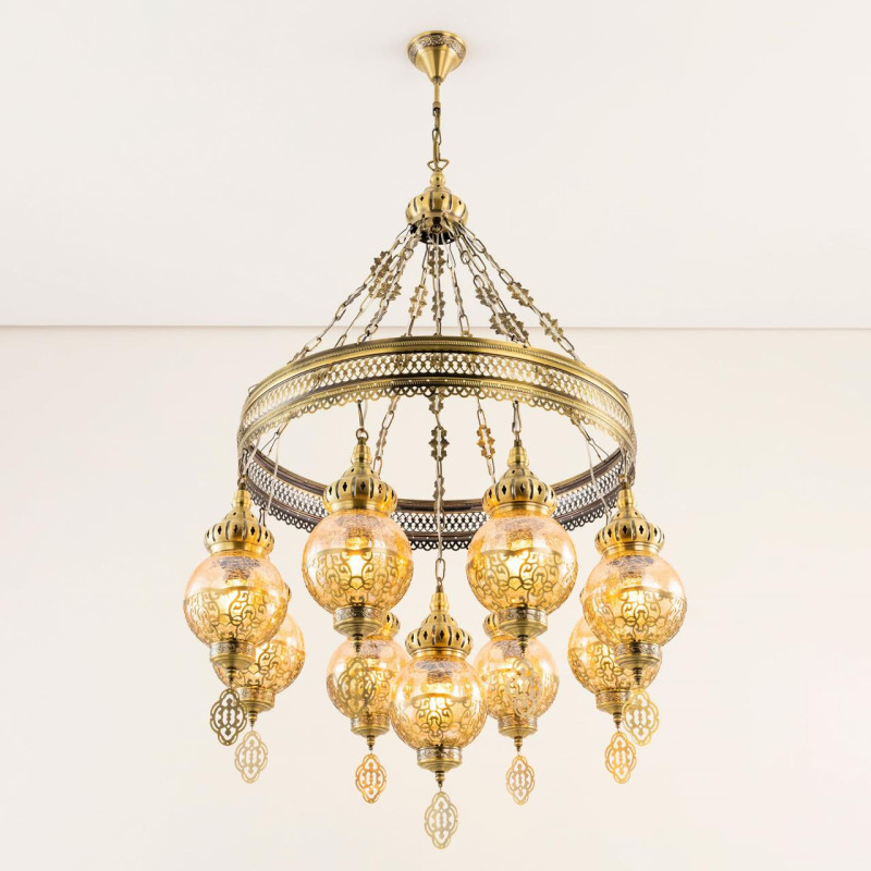 Люстра 80 см Citilux Каир CL419183 бронза