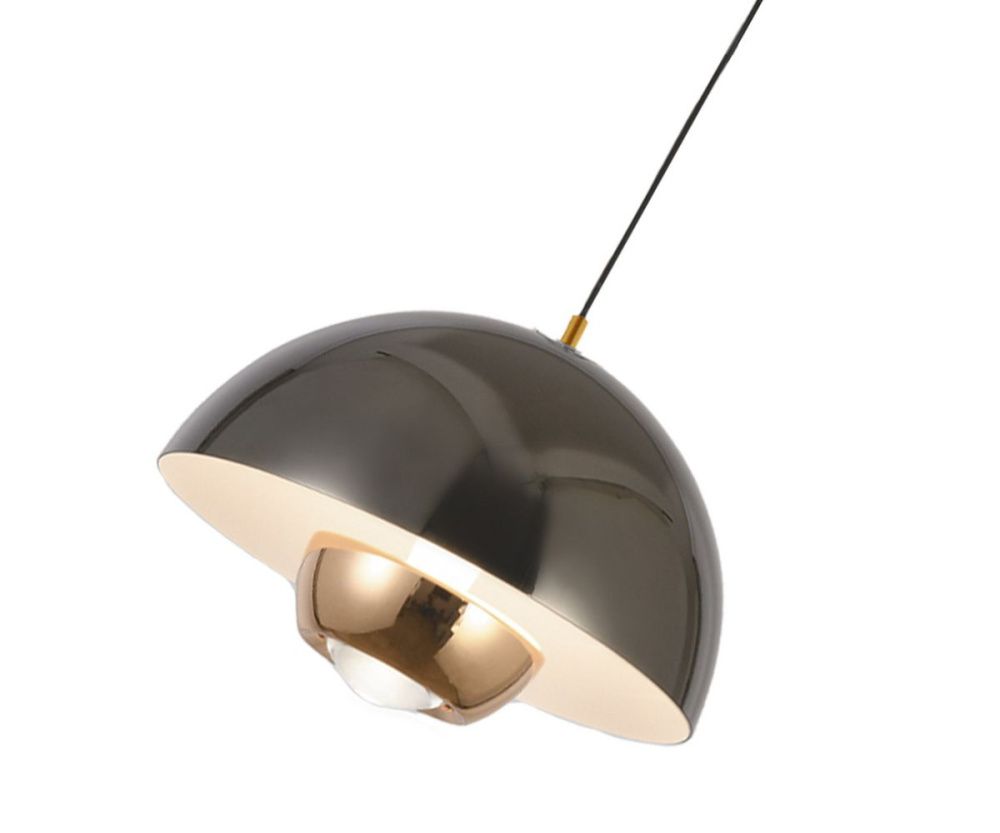 Подвесной светильник 18 см, 8W, 4000K, Kink Light Джелони 07524-18,29, черный