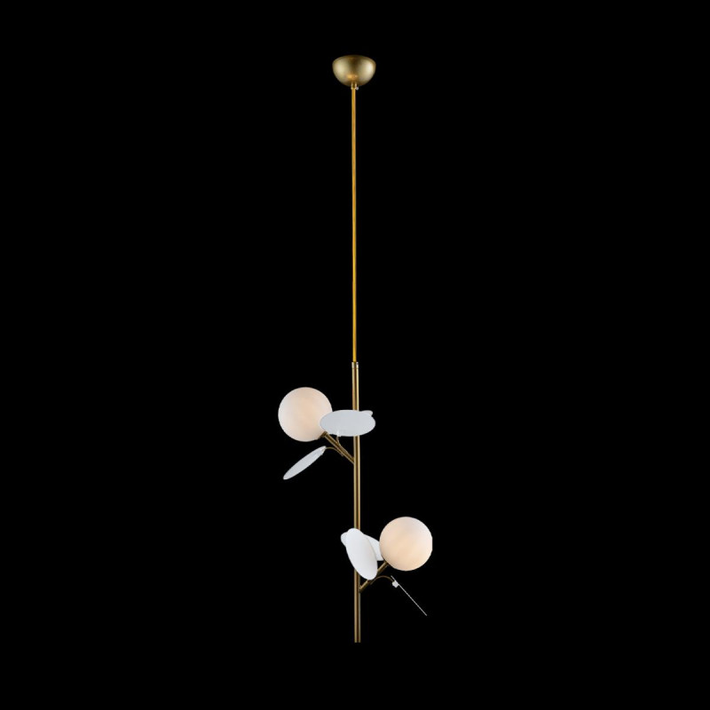 Подвесной светильник Loft IT Matisse 10008/2P white, белый-золото