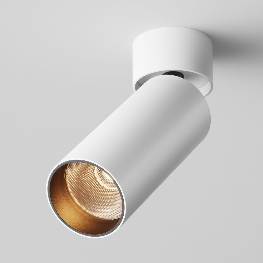 Светильник  C055CL-L12W2.7K-W-W **-16 см, *LED*12W, K, Maytoni technical FOCUS LED C055CL-L12W2.7K-W-W, Белый