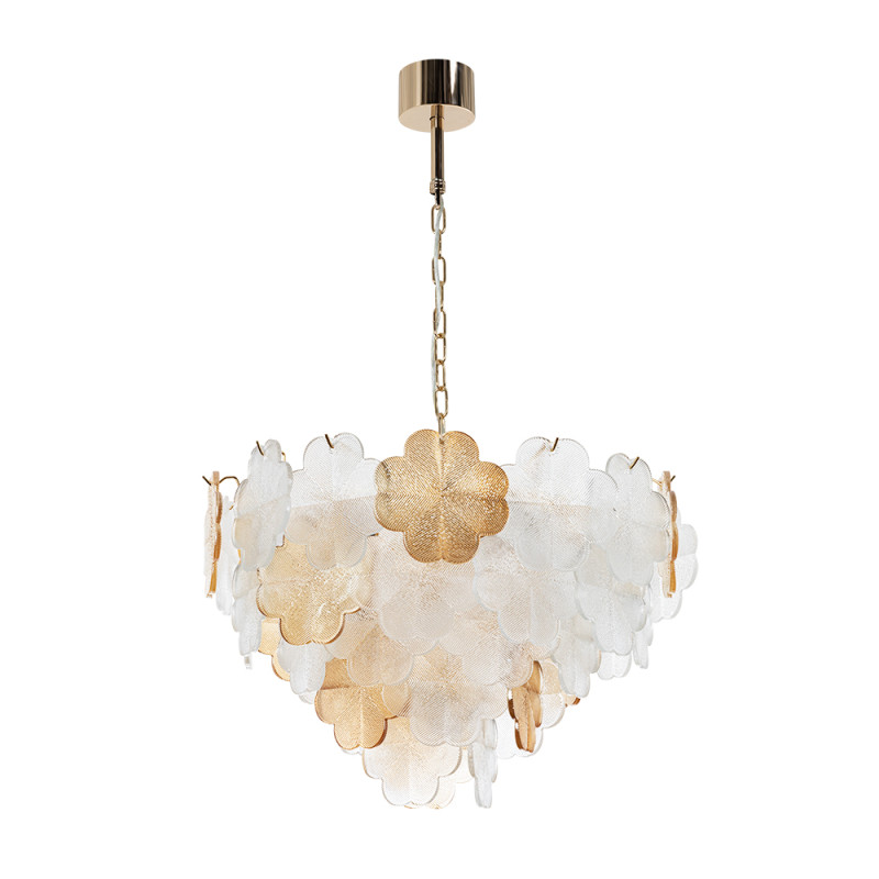 Люстра 60*45 см, 10 E14*40W,  К, Arte Lamp Mallika A4077LM-10GO, Золото