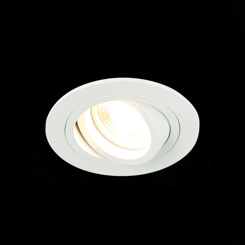 Встраиваемый светильник 9/8 см, GU10, IP20 ST LUCE ST251.518.01 Белый