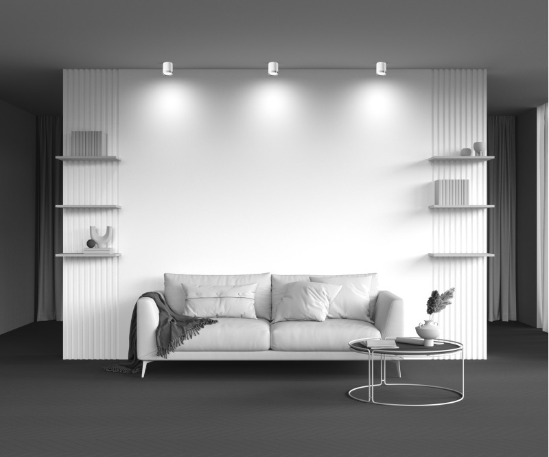 Светильник 9 см, Maytoni Hoop C086CM-GX53-MRD-W, белый