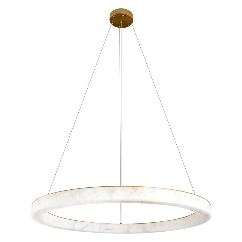 Подвесной светильник 100 см, 35W, 3000K, Loft IT Mondrian acrylic 10549/1000, латунь