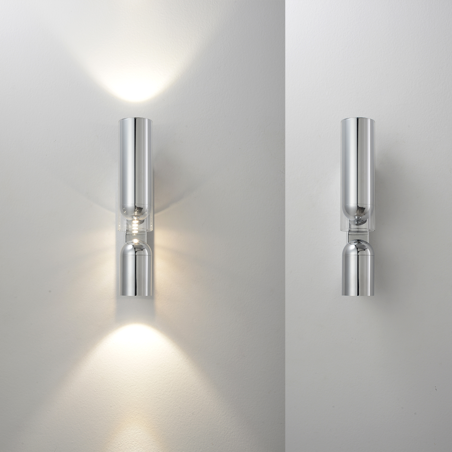 Спот 30 см, 15W, Crystal Lux VENTO AP15W LED CHROME, хром