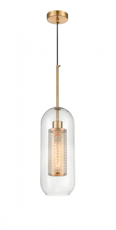 Подвесной светильник  15*120 см, 1*E27 латунь Vele Luce Coro VL5524P11