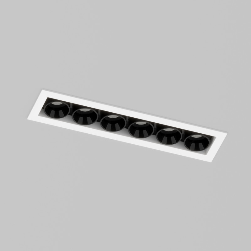 Встраиваемый светильник 12,6*3,1* см, LED * 10W, 4000K, Denkirs Space DK2514-WB, белый