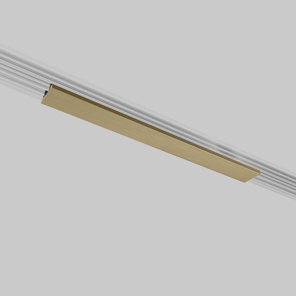 Brass Line  Декоративная накладка для шинопровода (20см) (латунь) 85232/00, 20*2*см, Elektrostandard Line Magnetic 85232/00, латунь