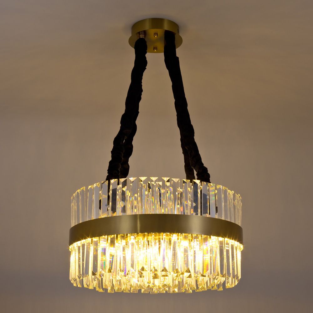 Подвесная люстра 60*60*80 см, LED 130W, 3000 / 6000K, Бронза MODELUX ML.005.600