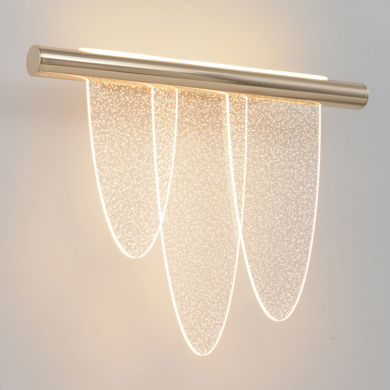 Бра 43 см, 11W, 3000K, Crystal Lux VALENTIN AP11W LED GOLD, золото