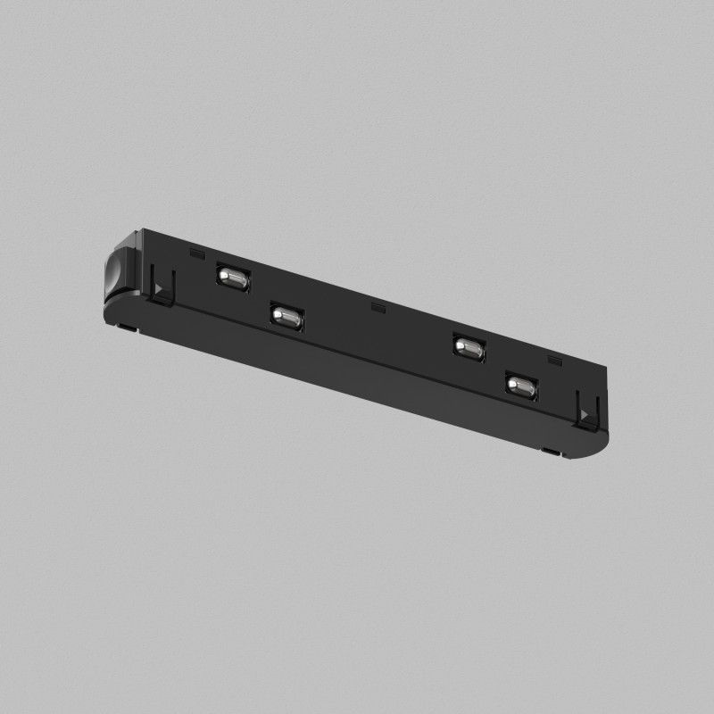 Коннектор 13*1,8 см, Denkirs SMART 48V BASE | СМАРТ 48V БЕЙС TR8511-BK, черный