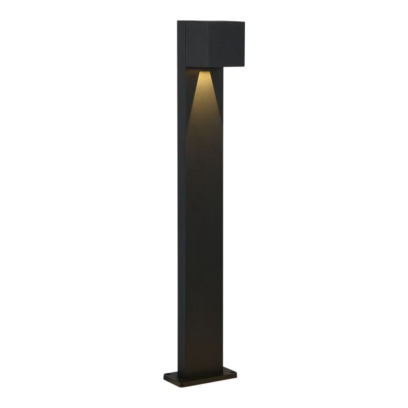 Садово-парковый светильник 15,8*13,9*80 см, *LED*12W, 3000K, ST-Luce BRIK SL9513.405.01, черный