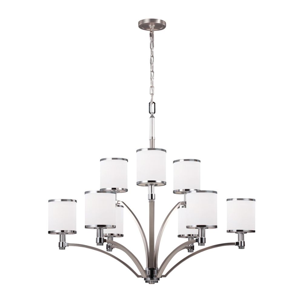 Люстра *92*204-302 см, E27*60W, Natural Concepts Feiss Prospect Park FE-PROSPECT-PARK9, серый