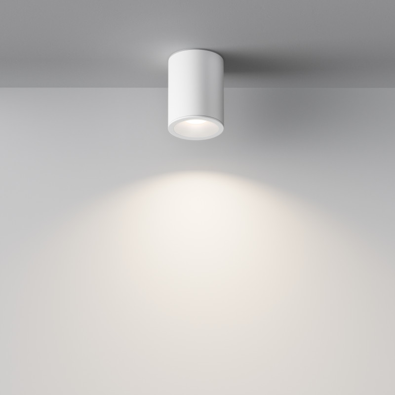 Светильник 9*9 см, GU10 7W, Maytoni Antares C029CL-01W, белый,IP65