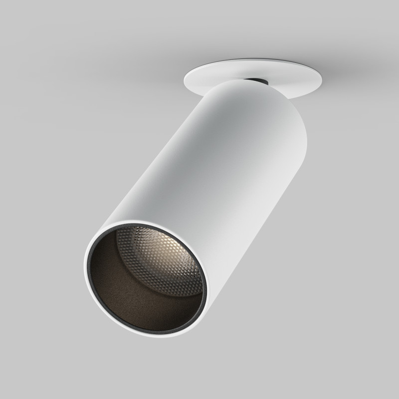 Светильник 5 см, 12W, 4000K, Maytoni FOCUS LED C053CL-L12W4K-W-W, белый