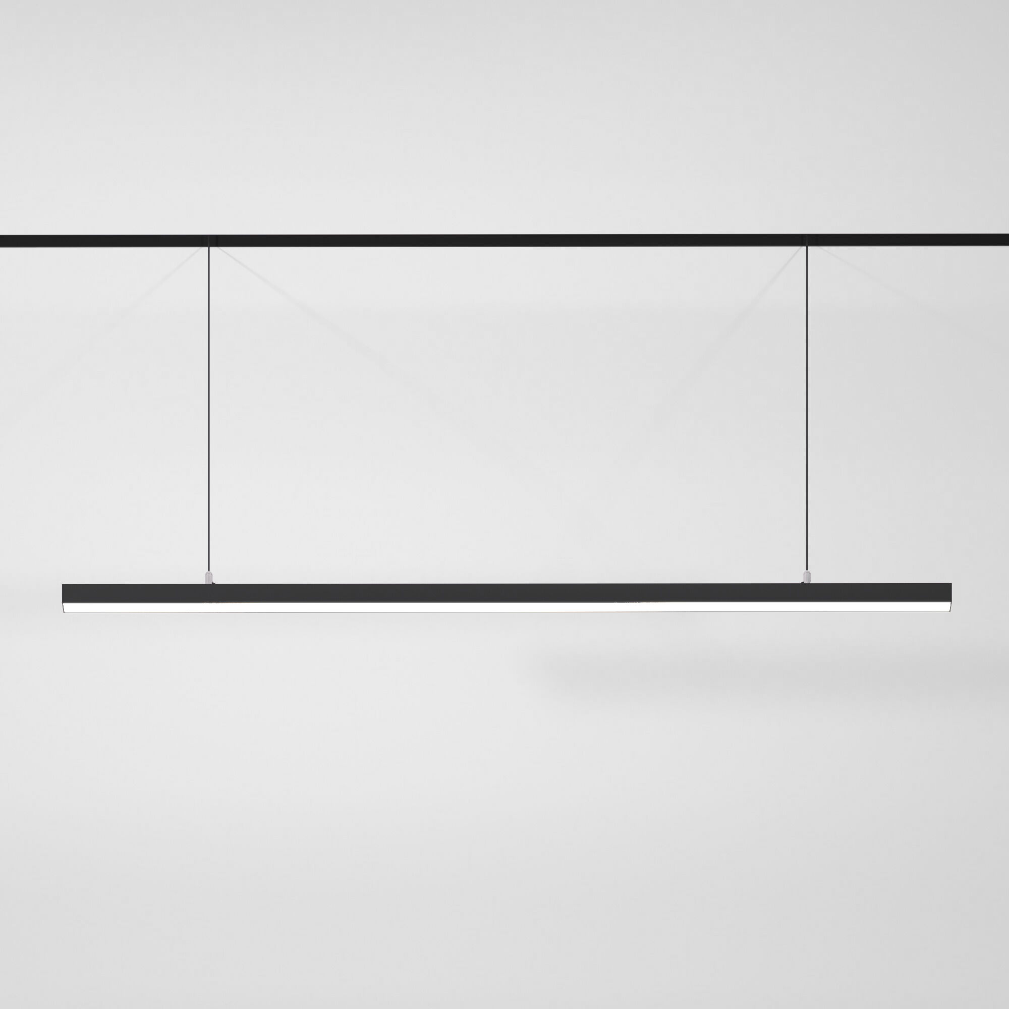 Трековый светильник магнитный 2*120*55 см, 40W 4000K Elektrostandard Slim Magnetic 85106/01 черный