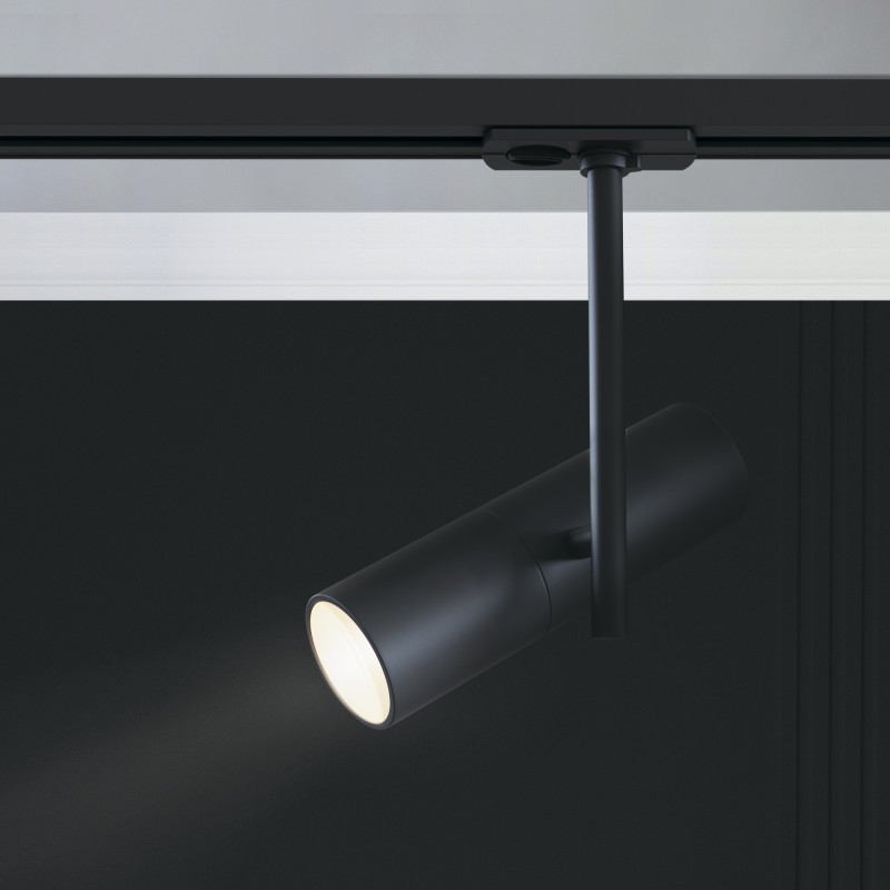 Трековый светильник Maytoni Track TR005-1-GU10-B черный, GU10, 50W