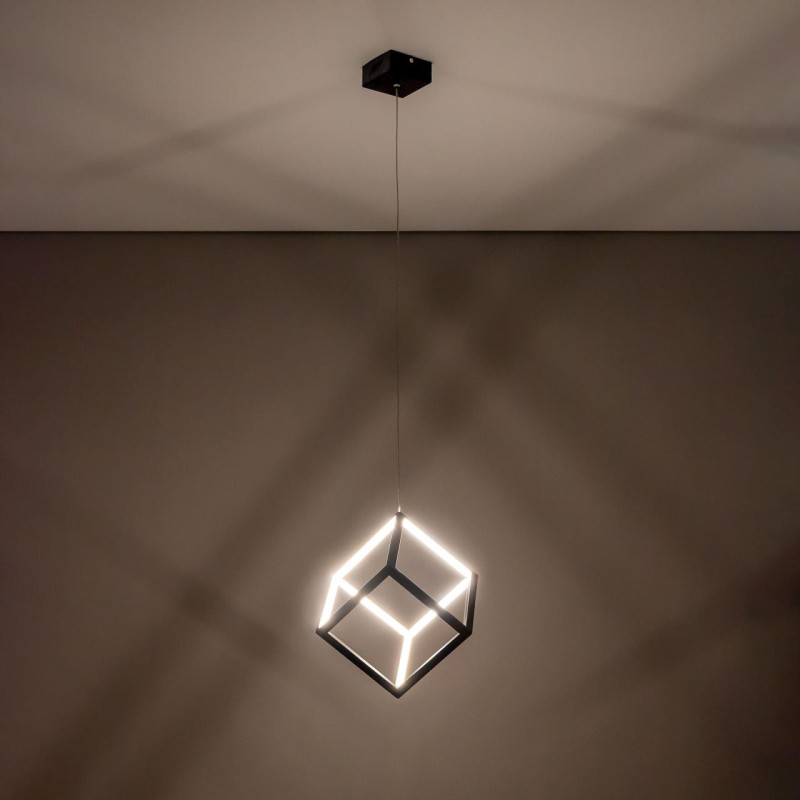 Подвесной светильник  LED Citilux Куб CL719201 Черный, 30W*4000K