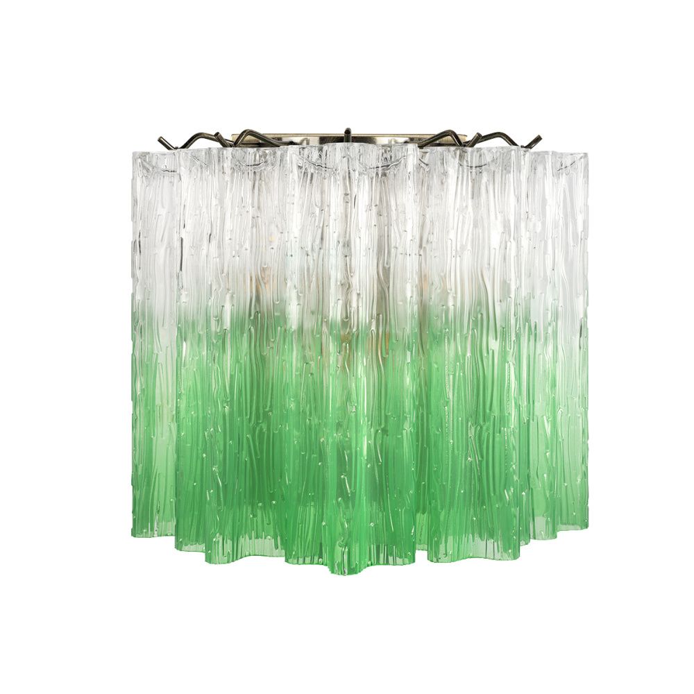 Настенный светильник 25 см, Loft IT Murano 10580W Clear green, бронза