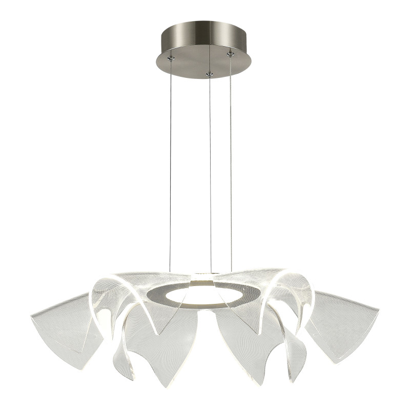 Светильник подвесной FAIRY 1*LED*20W 4000K ST LUCE SL6235.103.20 никель