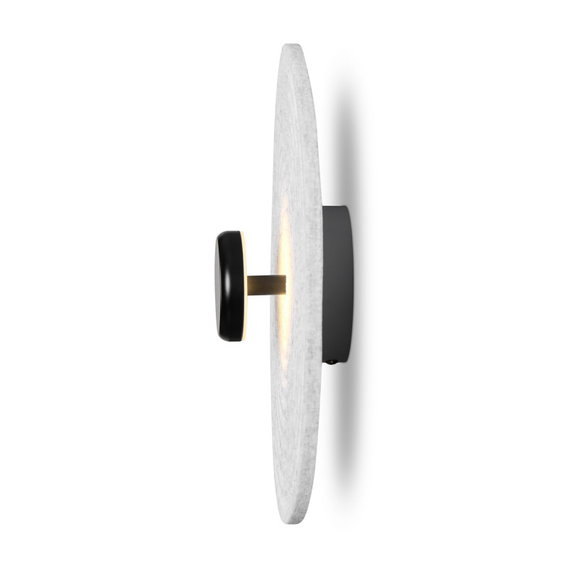 Бра 30*30*8,5 см, LED, 5W, 3000К, Freya Felt FR6189WL-L20LG черный