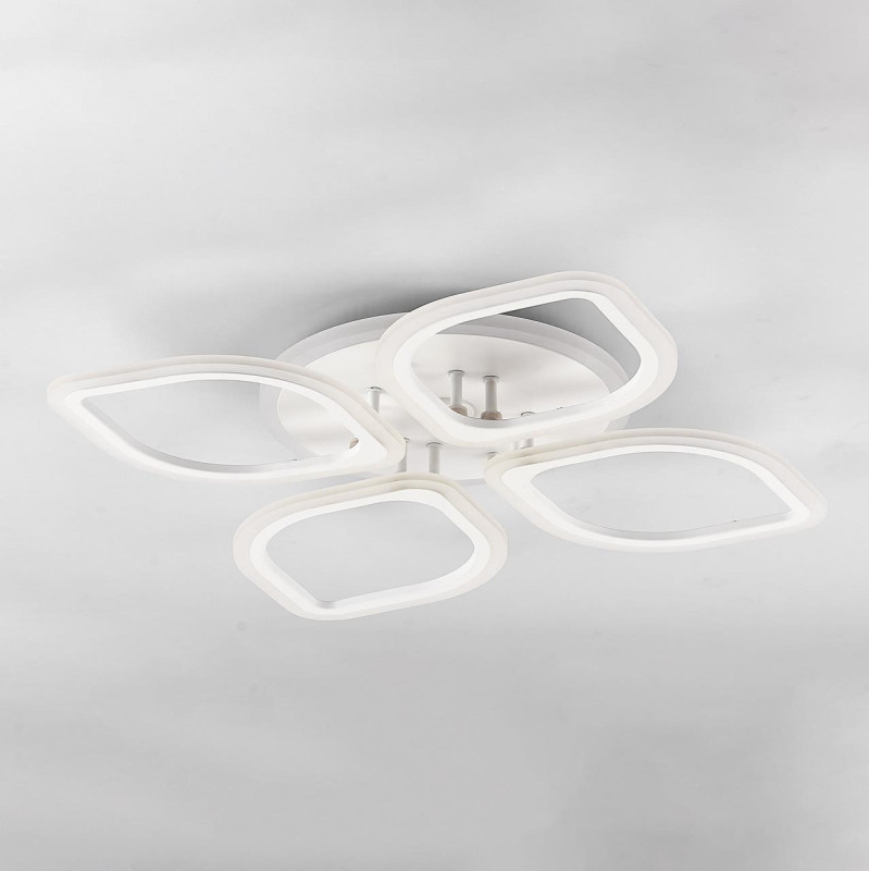 Люстра с Алисой Citilux Ромби Смарт CL236A140E RGB Белая