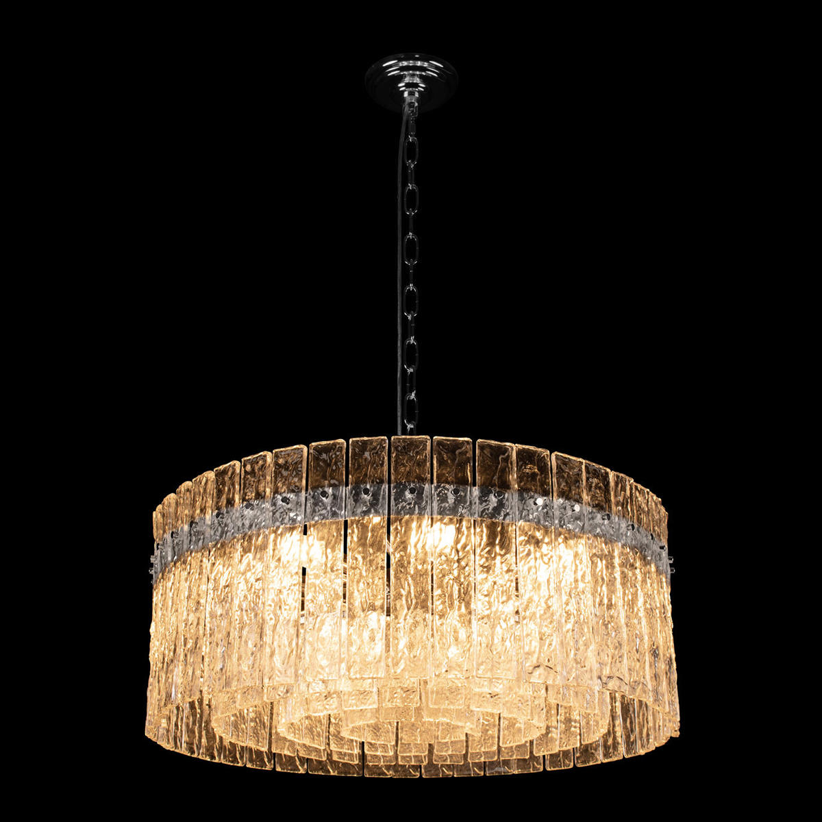 Подвесной светильник 60*30 см, 12*E14 LOFT IT Nevada никель 10297/600 Nickel