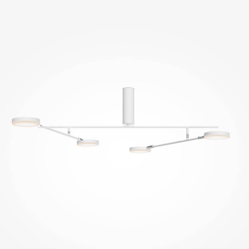 Накладной светильник 115,1*70*27 см, LED, 26W, 3000К, Maytoni FAD MOD070CL-L30W3K белый